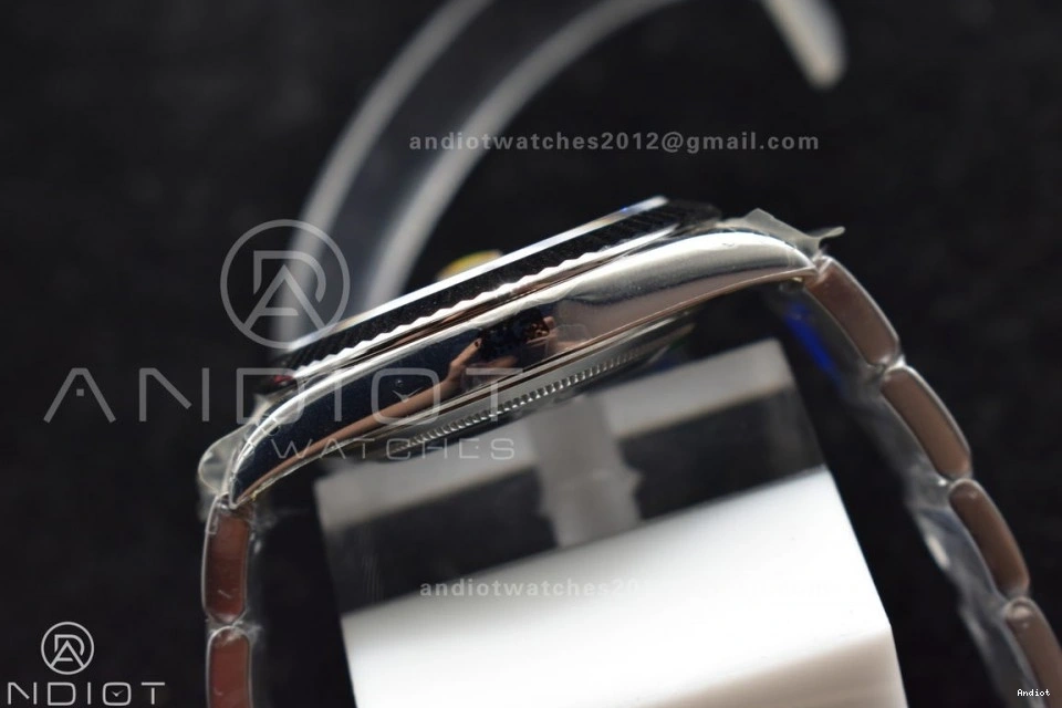 DateJust 904L Gray Dial Green Oyster SS Best 1:1 on VSF Roman 41 Bracelet VS3235 Edition 126330 1113